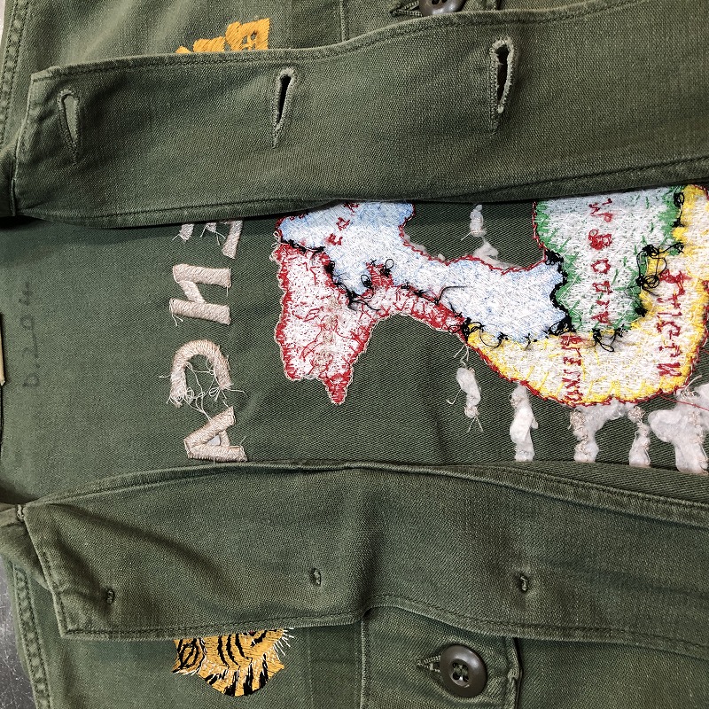 US ARMY UTILITY SHIRT 60S 「ベトジャン刺繍、14 1/2」｜SAFARI 