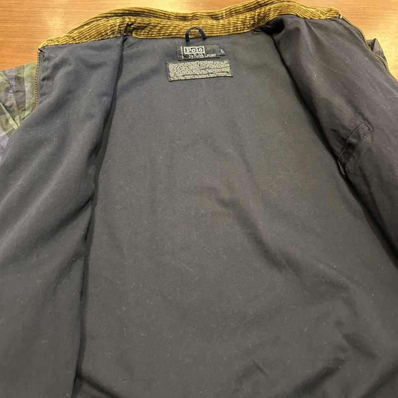 日*4様 美品　短期オークション　5着良品一斉販売　全て現行タグ　RALPH L RALPH LAUREN OILED BLACKWATCH SWING TOP 1980'S OLD｜SAFARI