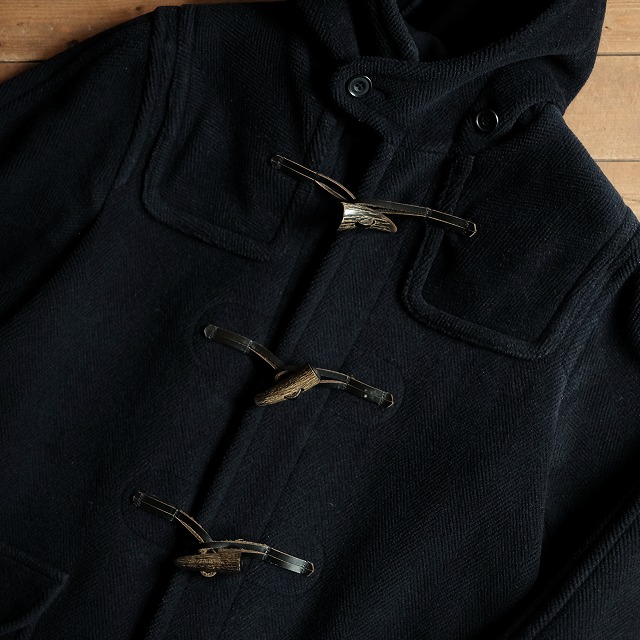 s "MOORBROOK FABRIC" 英国製 HBT DUFFLE COAT ｜SAFARI サファリ