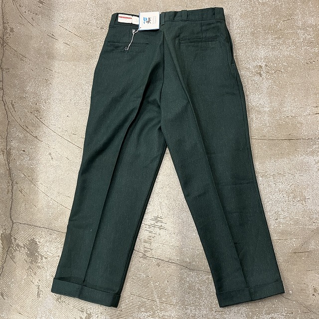 FIVE BROTHER WHIPCORD WORK PANTS 「1960'S デッドストック、グリーン、表記W36 L28」｜SAFARI  サファリ｜高円寺 吉祥寺 VINTAGE、IMPORTBRANDの買取・委託販売専門ショップ