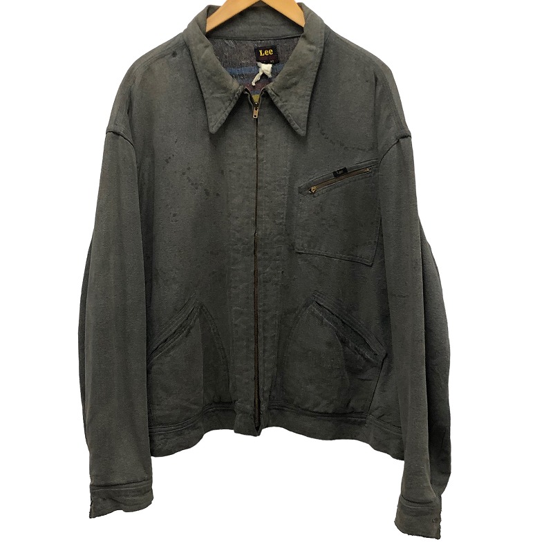 LEE 727LB BLACK CHAMBRAY JKT 50S 「ブランケットライナー、ビッグ