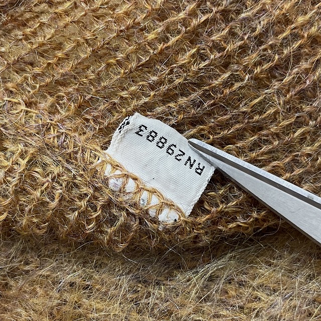 1960'S VINTAGE MOHAIR CARDIGAN 「シャギー、サイズM」｜SAFARI