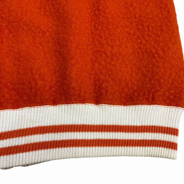 CHAMPION ZIP UP ATHLETIC JACKET 60S 「TEXAS、オレンジ