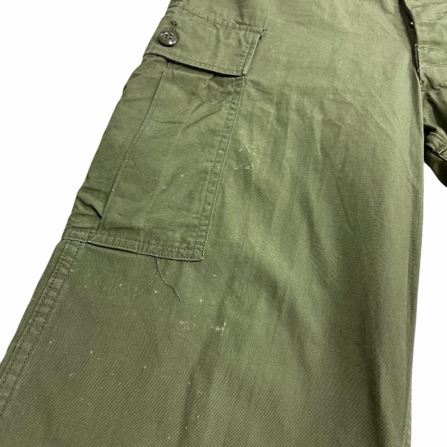 US ARMY FATIGUE PANT 1ST MOEL 60S 「剥き出しボタン、S-R