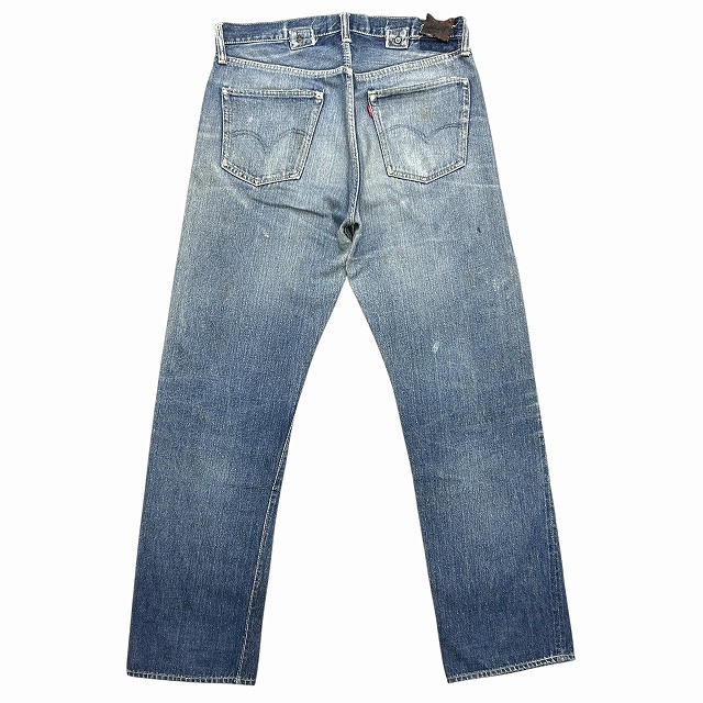 LEVI'S 42MODEL DENIM PANT 40S 「シンチバック欠損、レザーパッチ