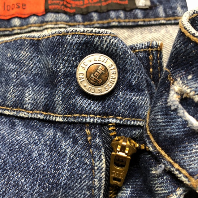 LEVI'S SILVER TAB LOOSE DENIM PANT 90S 「USA製、実寸W36 L30