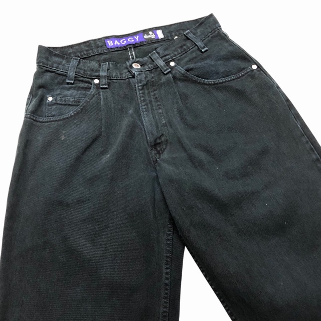 プライバシー だページ LEVI'S SILVER TAB BAGGY BLACK DENIM PANT 1995年製 「USA製