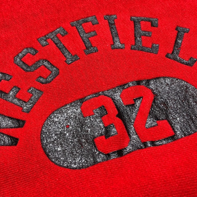 CHAMPION REVERSE WEAVE 60S 「タタキタグ、レッド×ブラック