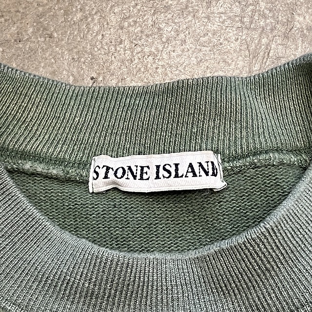 関西 STONE ISLAND CREW NECK SWEATER 1980'S OLD~ XL｜SAFARI