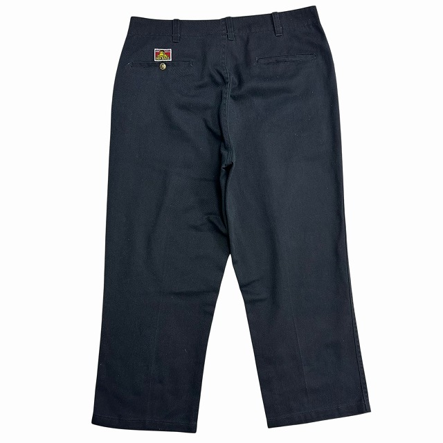 BEN DAVIS BLACK COTTON PANT 80S 「フリスコタイプ、USA製