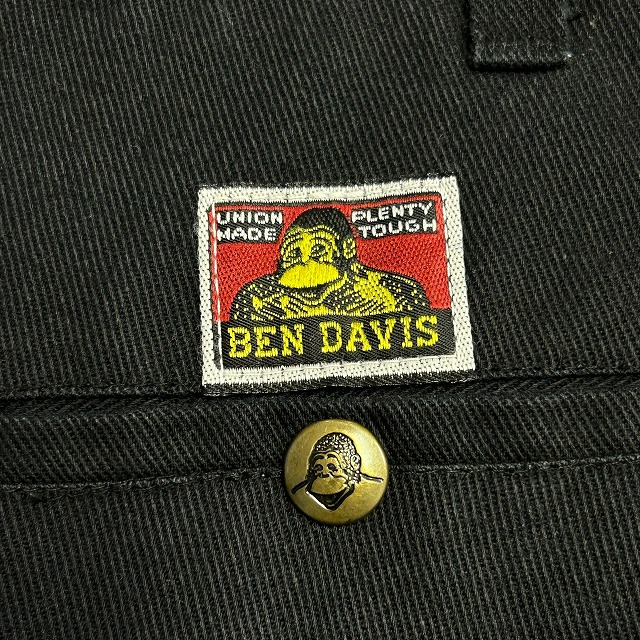 サファリ BEN DAVIS BLACK COTTON PANT 80S 「フリスコタイプ、USA製