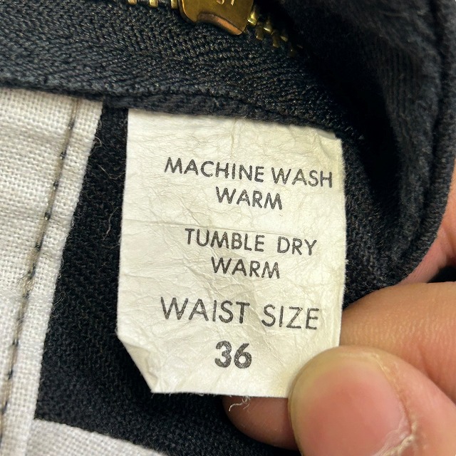 サファリ BEN DAVIS BLACK COTTON PANT 80S 「フリスコタイプ、USA製
