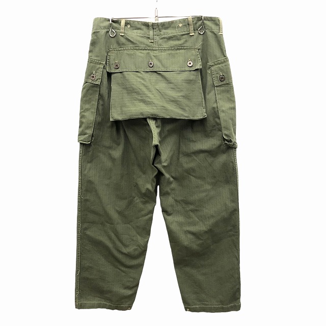 US MARINE CORPS P-44 HBT CARGO PANT 40S 「モンキーパンツ