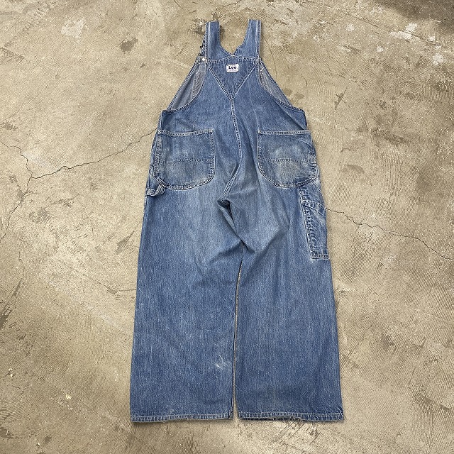 1940'S VINTAGE LEE HOUSE MARK LABEL 98-SB DENIM OVERALL 「月桂樹 