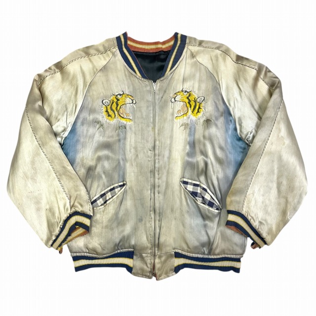 1950'S VINTAGE SOUVENIR JACKET 「スーパーフェード、虎/鷲