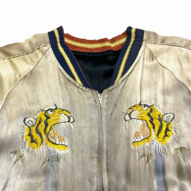 1950'S VINTAGE SOUVENIR JACKET 「スーパーフェード、虎/鷲
