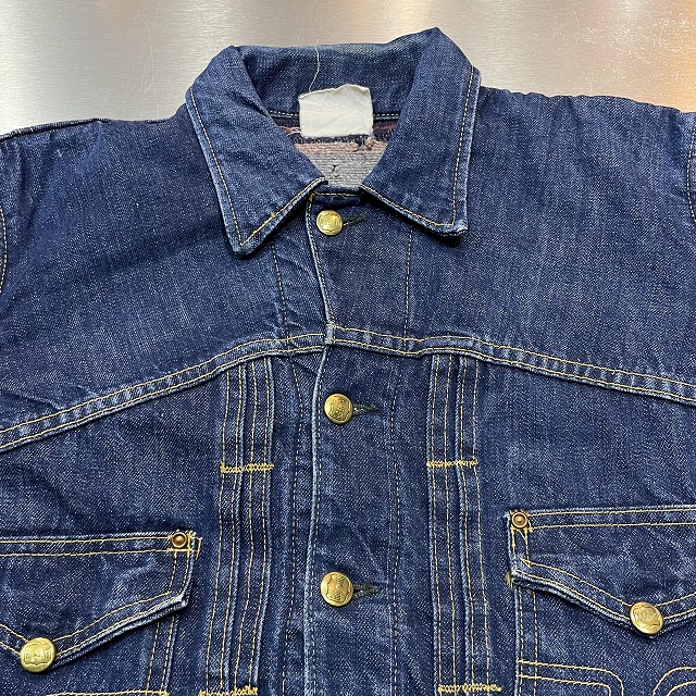 BIG SMITH DENIM JACKET 50S 「ブランケットライナー、濃紺、サイズ38