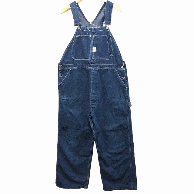 40s vintage denim overall セパレートポケット-