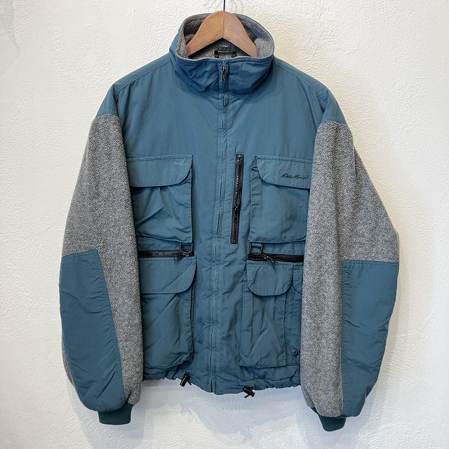 Eddie Bauer Fishing fleece jacket 90’s