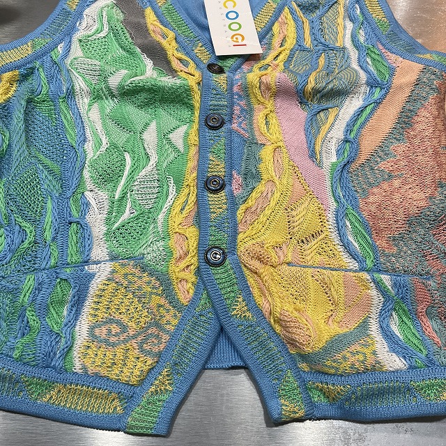 COOGI 3D KNIT VEST 「DEAD STOCK、サイズ 」｜SAFARI サファリ