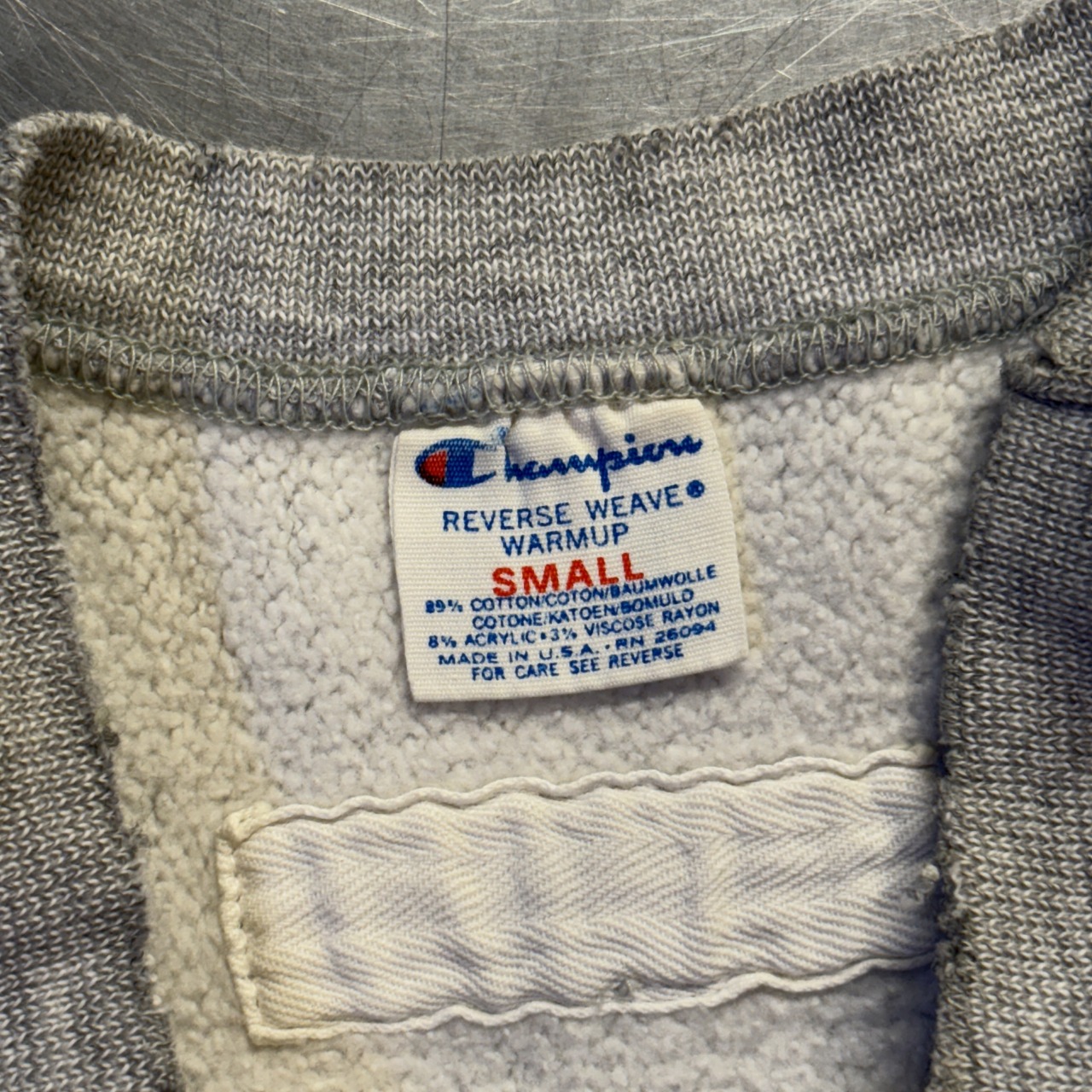 CHAMPION REVERSE WEAVE SWEAT SHIRT 80S 「USMA、サイズS」｜SAFARI