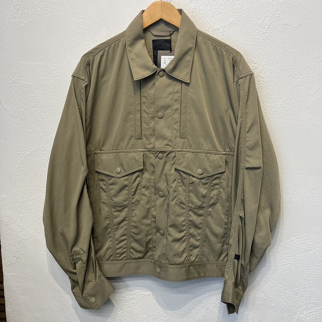 NEW】DAIWA PIER39 TECH TRUCKER JACKET TWILL BEIGE｜SAFARI