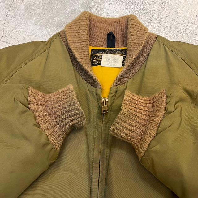 EDDIE BAUER ALL PURPOSE 80S 「黒タグ、カーキ、L」｜SAFARI サファリ