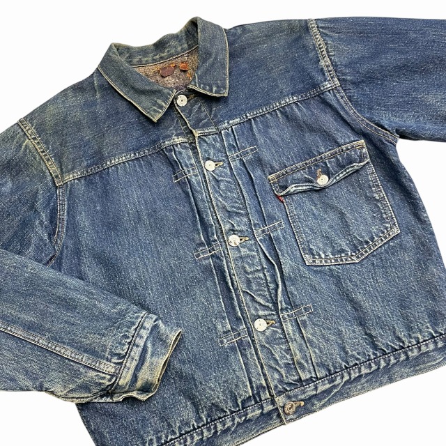 LEVI'S 519XX BLANKET LINER 50S 「片面タブ、革パッチ、スライド式