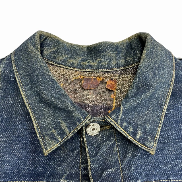 LEVI'S 519XX BLANKET LINER 50S 「片面タブ、革パッチ、スライド式