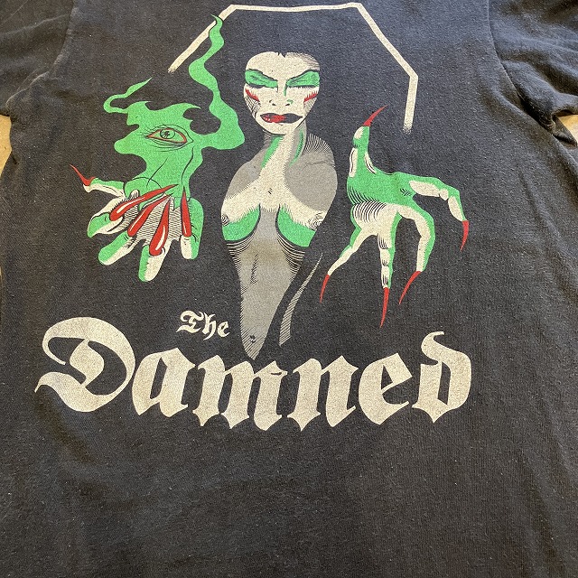 THE DAMNED S/S TEE 1970'S~1980'S OLD｜SAFARI サファリ｜高円寺