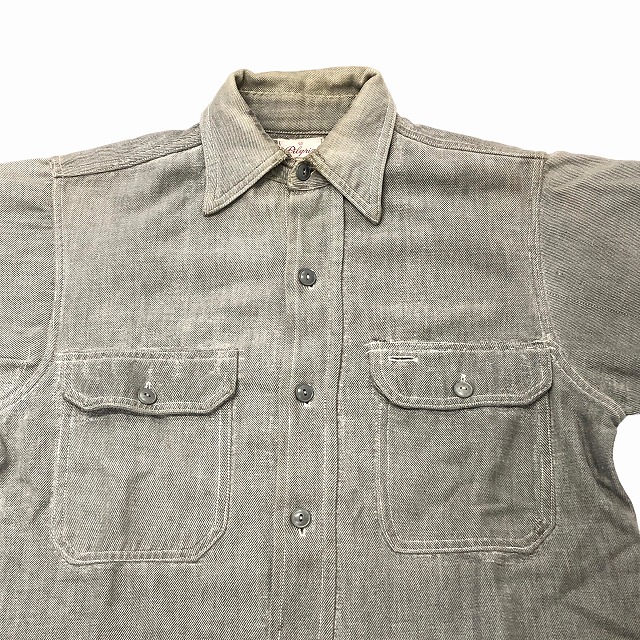 special 40's pilgrim cotton work shirt\n.コンフォータブルリーズン