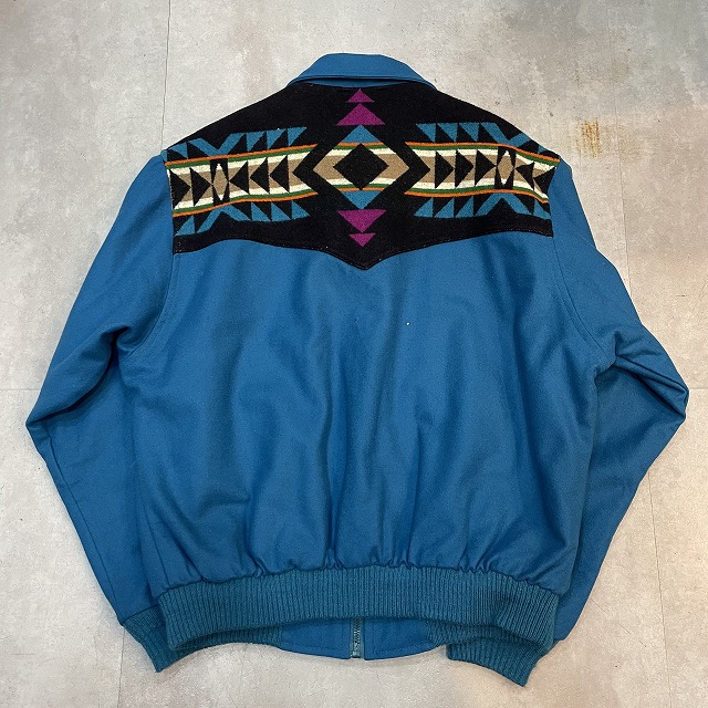 PENDLETON WOOL JACKET 70S 「ネイティブ柄、ウエスタンヨーク