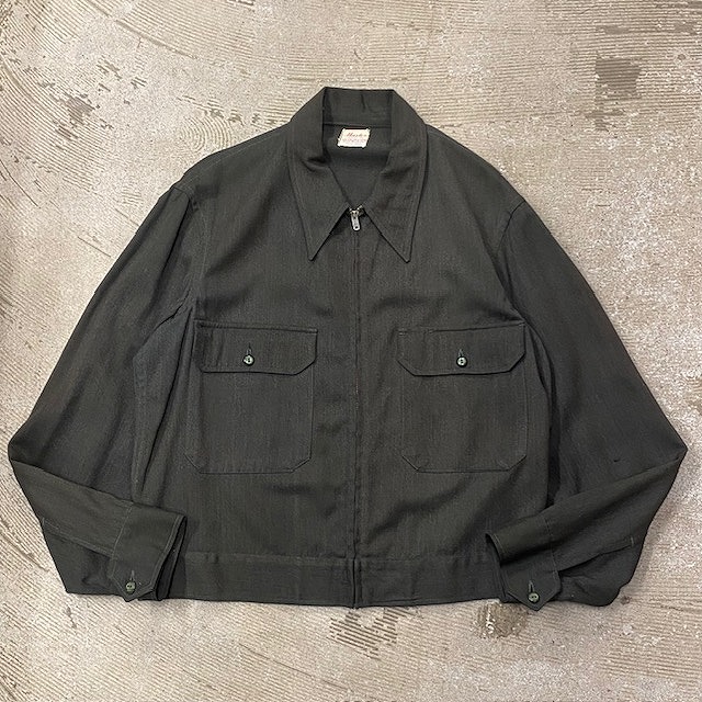 MASTER COTTON WORK JACKET 1950'S VINTAGE｜SAFARI サファリ｜高円寺 