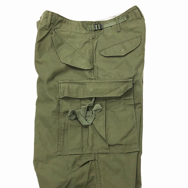 US ARMY M-65 CARGO PANT 60S 「アルミジッパー、S-SHORT」｜SAFARI 