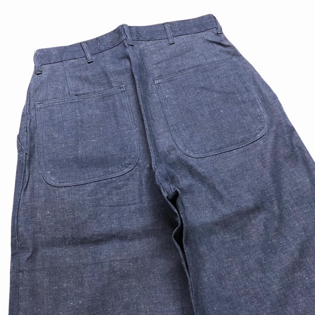 US NAVY DENIM TROUSERS 40S 「デニムベイカー、ミントコンディション