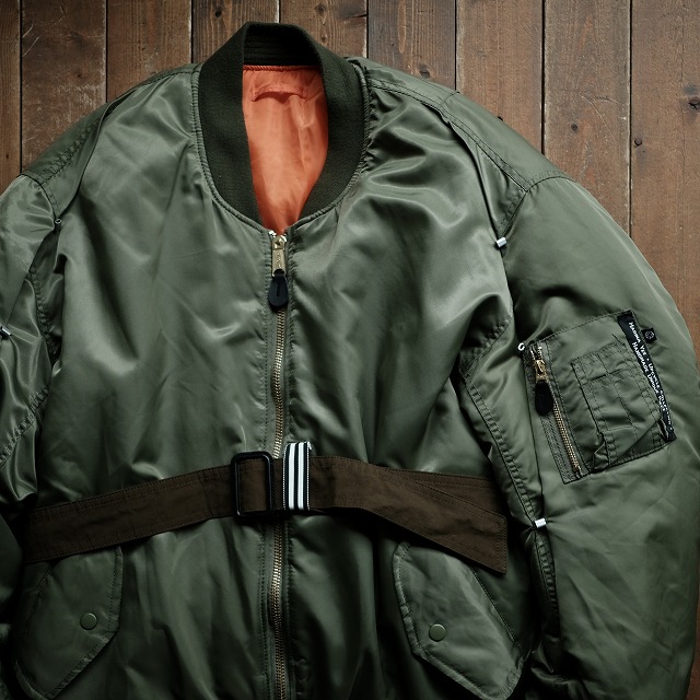 12/5 18:00～ 20％OFF】 MARINA YEE UPCYCLE COLLECTION HANDMADE MA-1