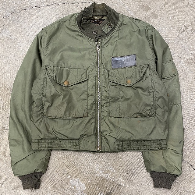 1960'S VINTAGE US NAVY G-8 WEP JACKET 「バックステンシル,サイズ42 