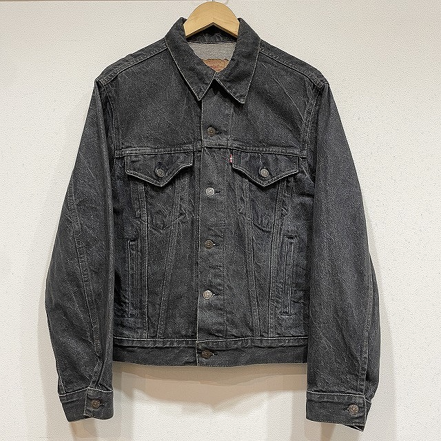 LEVI'S 70506-0259 DENIM JACKET 「先染めブラック、USA製、サイズ40R ...