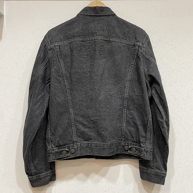 LEVI'S 70506-0259 DENIM JACKET 「先染めブラック、USA製、サイズ40R ...