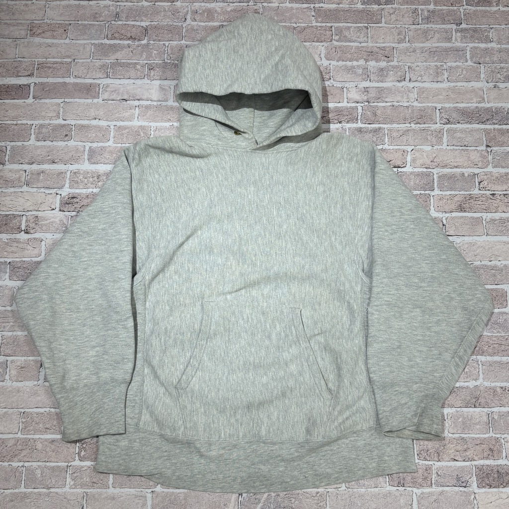 CHAMPION REVERSE WEAVE SWEAT PARKA 80S 「GRAY、目無し、サイズM