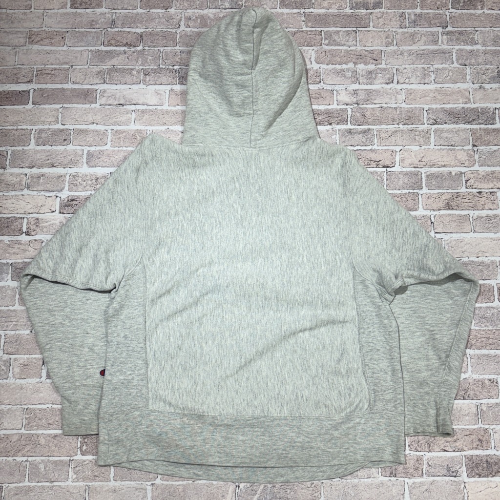 CHAMPION REVERSE WEAVE SWEAT PARKA 80S 「GRAY、目無し、サイズM
