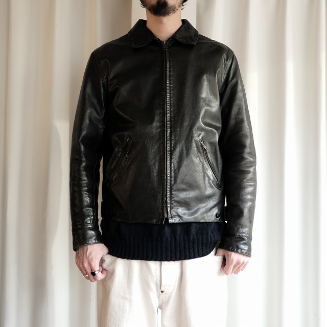 agnes b. HOMME MADE IN FRANCE SINGLE RIDERS JACKET｜SAFARI