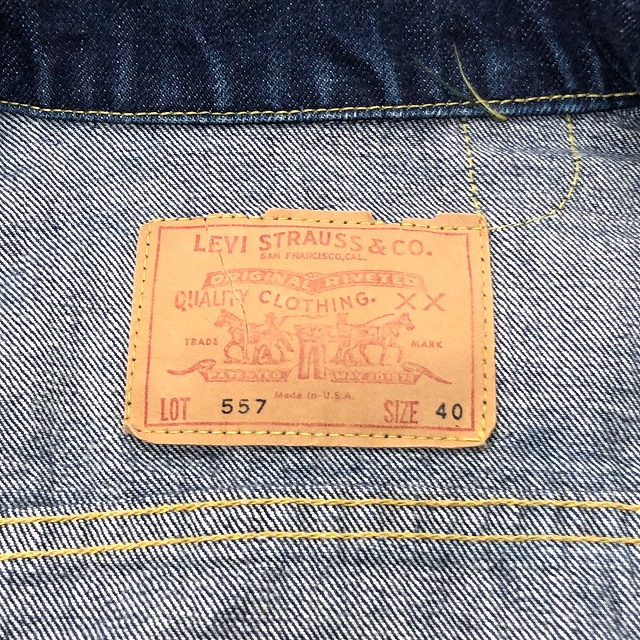 LEVI'S 557 60s 「色残り良好、サイズ40」｜SAFARI サファリ｜高円寺