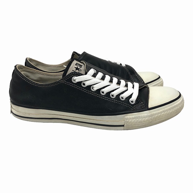 CONVERSE ALL STAR 90S 「レア！サイドレース、黒レザー、9 1/2