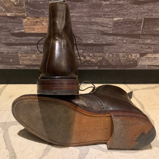RALPH LAUREN LINDRICK CORDOVAN LEATHER BOOTS|SAFARI サファリ ...