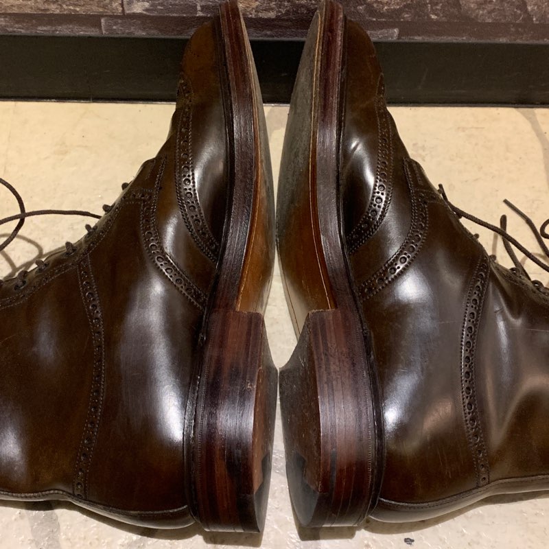 RALPH LAUREN LINDRICK CORDOVAN LEATHER BOOTS|SAFARI サファリ ...