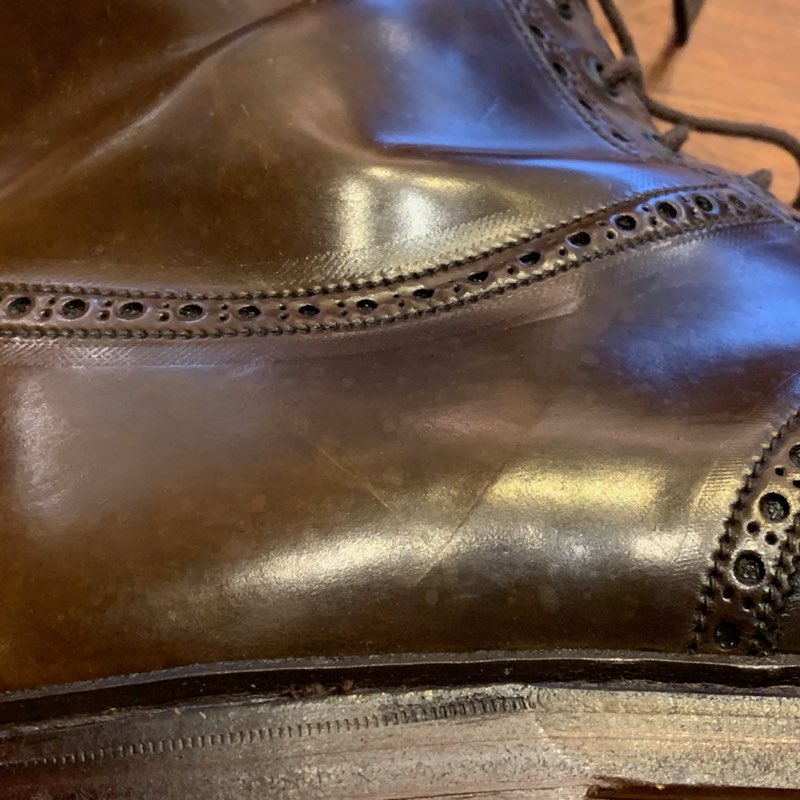 RALPH LAUREN LINDRICK CORDOVAN LEATHER BOOTS|SAFARI サファリ ...
