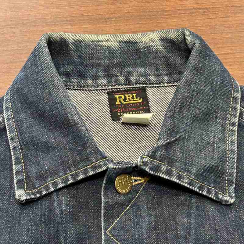 RRL 271-J DENIM JACKET USA製｜SAFARI サファリ｜高円寺 吉祥寺