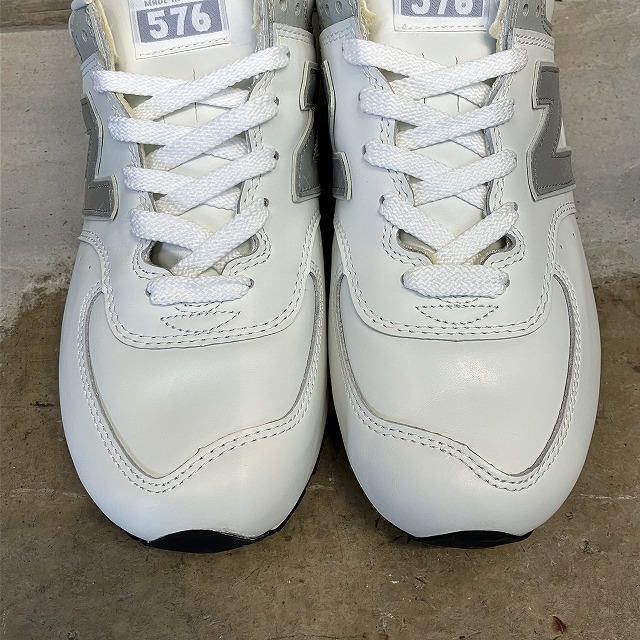 DEAD STOCK】NEW BALANCE M 576 W WHITE 9 1/2｜SAFARI サファリ ...